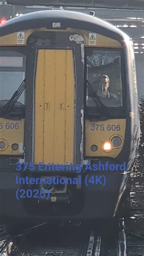 Class 375 Southeastern Entering Ashford International In December 2025 (4K) #2025 #train