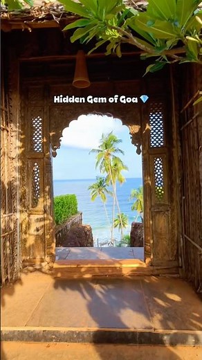 Cabo de Rama Beach 🏖️ #travel #goa