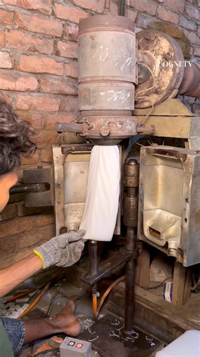 Plastic pot making process in small factory Dhaka