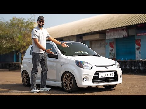 Maruti Alto 800 Modified With Air Suspension Is Super Cool & Very Unique!