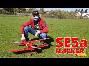 SE5a from Hacker Model Production - maiden flight.