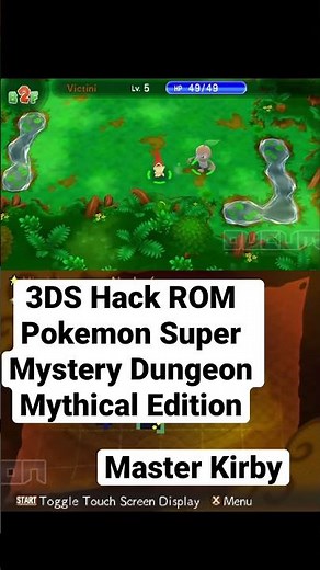 3DS Hack ROM Pokemon Super Mystery Dungeon Mythical Edition Gameplay #Shorts | Ducumon