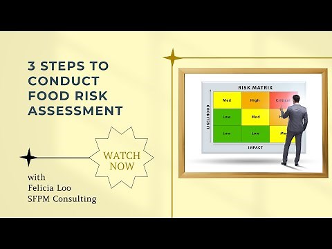 3 Steps to Conduct Food Risk Assessment
