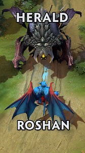 how Herald fight Roshan #Dota2 | DotaCinema