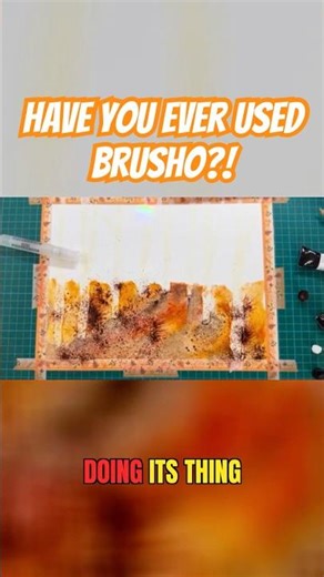 Brusho Watercolour Magic: Watch Colors EXPLODE! #shorts #art #mixedmedia