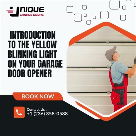 Introduction to the Yellow Blinking Light on Your Garage Door Opener