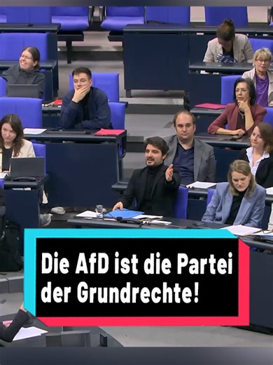 Ist die #AfD gegen Menschenrechte? Völliger Unsinn: Wir sind die Partei, die sich vehement für #Grundrechte, #Demokratie und #Freiheit einsetzt!