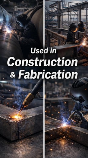 Fusion welding is one of the most important welding processes used in construction and fabrication. In this video, you’ll learn the basics of fusion welding, where metals are joined by melting them using heat sources like arc welding, gas welding, TIG, MIG, and laser welding. You’ll also see how filler metal is added, how the molten weld pool forms, and why fusion welding creates strong and permanent joints. This process is widely used in pipelines, steel structures, workshops, and heavy industr