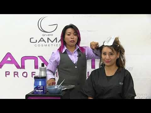 Técnica de Mechas Encartuchadas con Papel Aluminio/ ANVEN