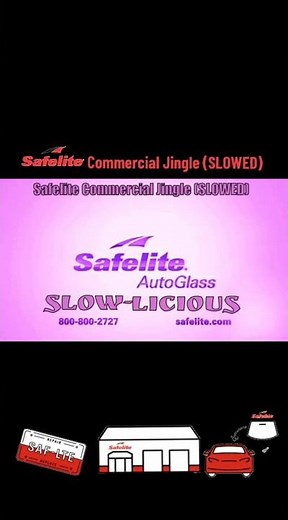 🚗 Safelite Commercial Jingle (SLOWED) 🚗 ‪@slowlicious‬