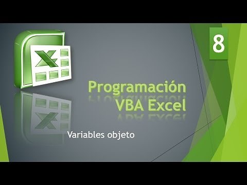 VBA Excel Variables Object Course Video 8