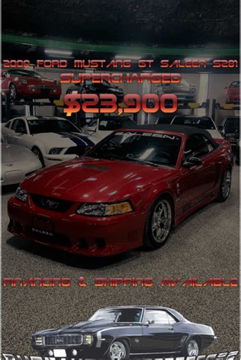 2000 Ford Mustang GT Saleen S281: Dominate the Road