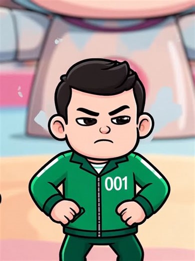 “Squid Game Cartoon“