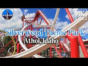 Silverwood is the Largest Theme Park & Water Park in the Pacific Northwest in the United States 🇺🇸!