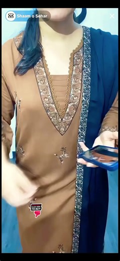 Winter Chale Collection: Three-Piece Embroidery Outfit