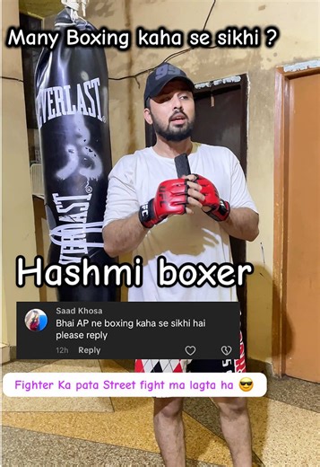 Hashmi: The Skilled Boxer and MMA Fighter