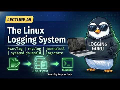 Master Linux Logs Like a Pro 💻 | rsyslog Complete Guide