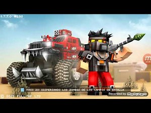 como jugar con un amigo Blocky cars online