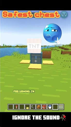 🌚Minecraft Safest💀 Chest🧰|#minecraft