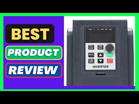 1 Phase Frequency Converter 750W Universal VFD Speed