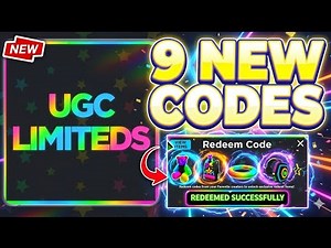 💥FREE ITEMS ALERT!⚡ Roblox UGC Limited All Working Codes 2026 | Redeem Now | Draw Gaming