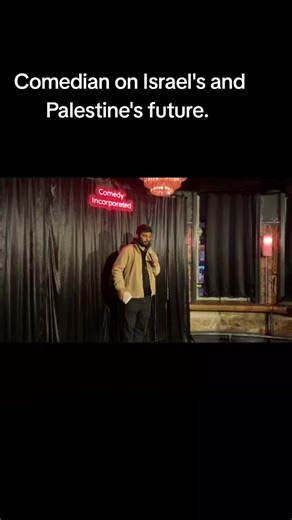 Comedian on Israel and Palestine's future. #palestine #israel #freepalestine🇵🇸❤️ #comedy