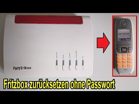 Reset Fritzbox to factory settings without access & password with telephone