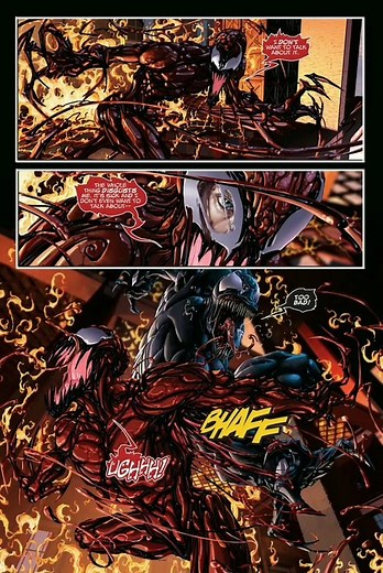 Venom vs Carnage full Marvel Comic (3D)