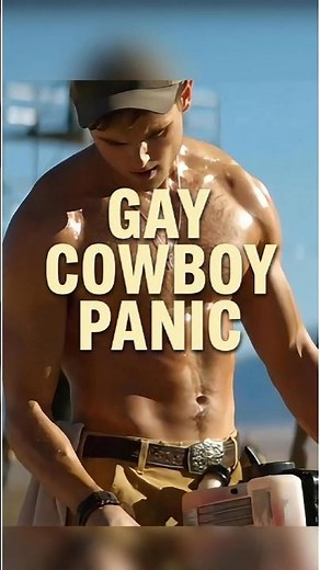 Gay Cowboy Energy Hits Different 🤠🔥