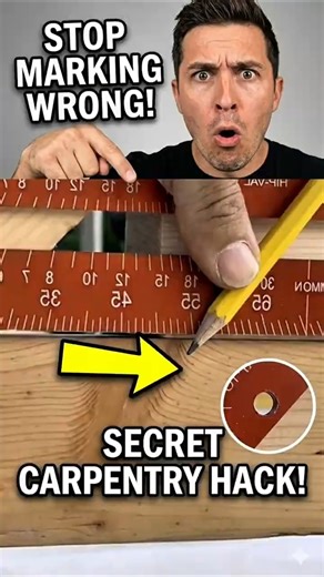 This Speed Square Hack is a Game Changer! 🛠️ #woodworking