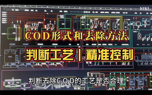 污水厂去除COD工艺是否合理，试着精准控制出水COD