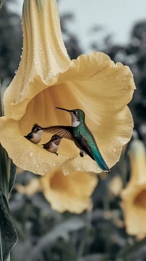 How Cute Hummingbird 💐🐦🥰 . . . #hummingbird #hummingbirds #hummingbirdsofinstagram #birdwatching #bird #birdlovers #reels #viralreelsシ #fbreels #fypシ゚ #birdlife #birdsofinstagram | Hummingbird Lovers