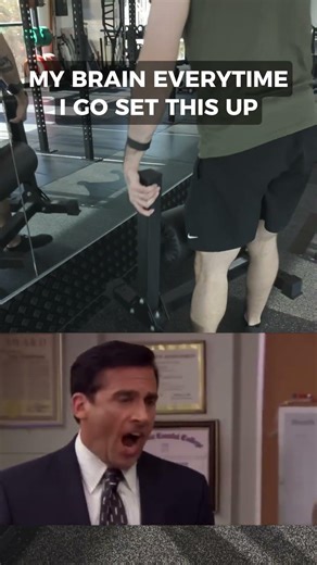 My Brain When Doing This Exercise! #fitness #strengthtraining #gymmemes