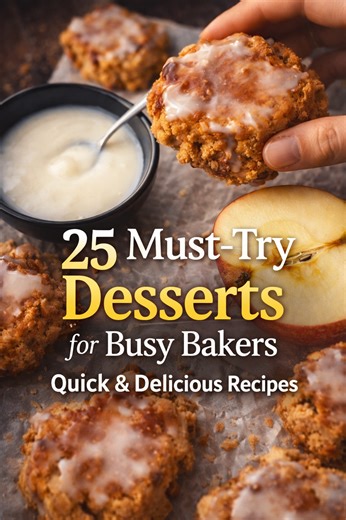 25 must-try desserts for busy bakers | Quick & delicious recipes