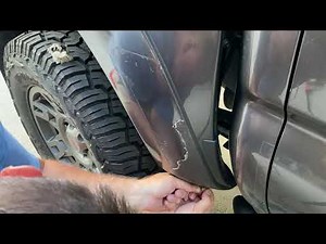 Tacoma Vinyl Stone Guard Removal