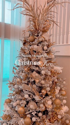 Musical Notes Christmas Tree Decorating | Shop the Look Now!