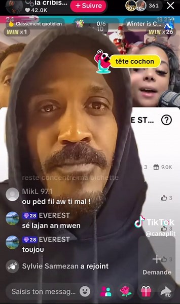 Cribish énervé à cause d’une donatrice #buzz #antilles #cribish #antilles