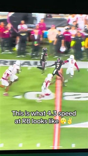 Isaac brown 97 yard touchdown vs Florida state #nfl #collegefootball #nflfootball
