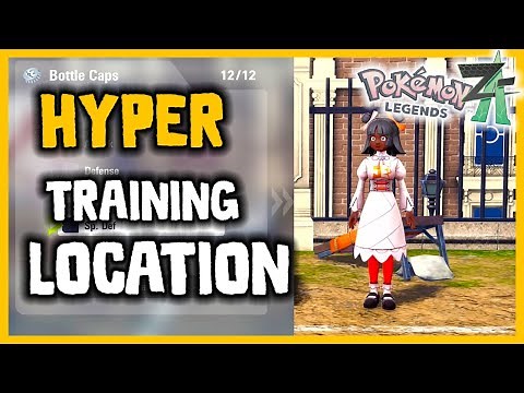 Pokémon Legends Z-A – Where To Hyper Train & Use Bottle Caps! 🧢✨