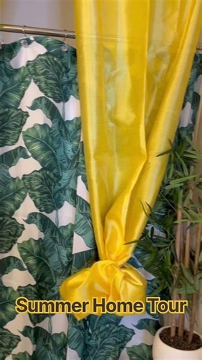 Tropical and cozy summer home tour #summer #hometour2026