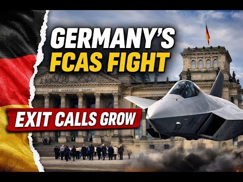 Germany Exit Calls Grow Around Europe’s Sixth Gen Fighter FCAS #defensenews #militarynews