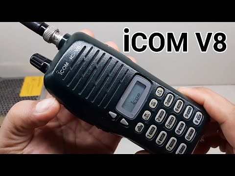 My 14 Years Old iCOM V8 | HAM RADIO