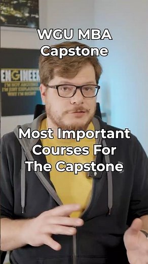 Don't Start Your WGU MBA Without Taking These Courses #WGUMBA #MBAAdvice