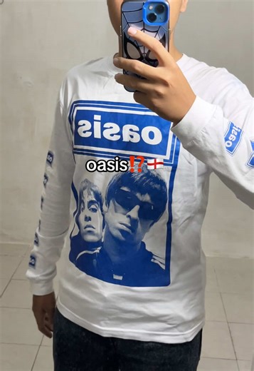Long Sleeve Oasis Band T-Shirts: A Casual Essential
