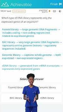 MCAT - Recombinant DNA and biotechnology