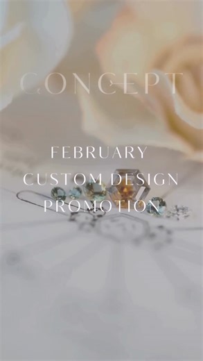 Our custom design process is fully inclusive 💫 From choosing your stones to selecting the setting and arrangement, you’re part of every step. We bring you along from the first sketch ✏️ to the matrix and even a 3D wax (if you need it), so you can truly see your piece come to life! February is all about celebrating the joy of custom design ✨ Enjoy 15% OFF ALL CUSTOM DESIGNED PIECES and start creating something uniquely yours 💍 Reach out to begin your journey 💛 EMAIL: carmen@conceptjewelry.ca P