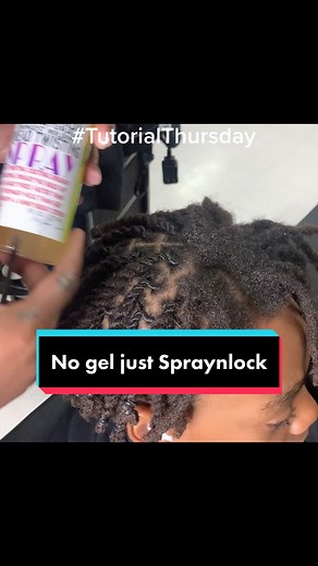 It’s #tutorialthursday on #loctok I’m showing you the wrap method and loc smithing with #spraynlock for those of you who hate gel. Buy this! #locs
