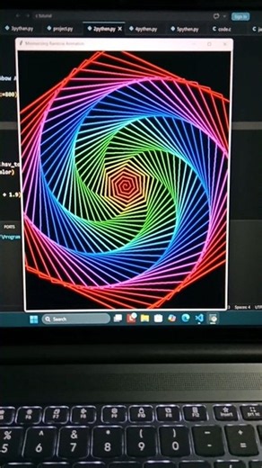 python animation | python project # coding