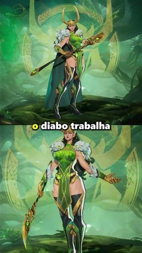 The Marvel Rivals modders made a version of Lady Loki without the cape.