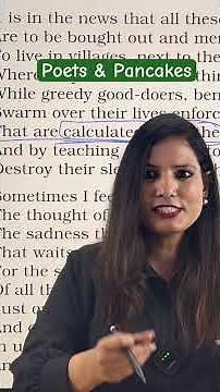 Poets & Pancakes | Learning With Pace | Priyankkaa Gauur | Class 12 English Flamingo